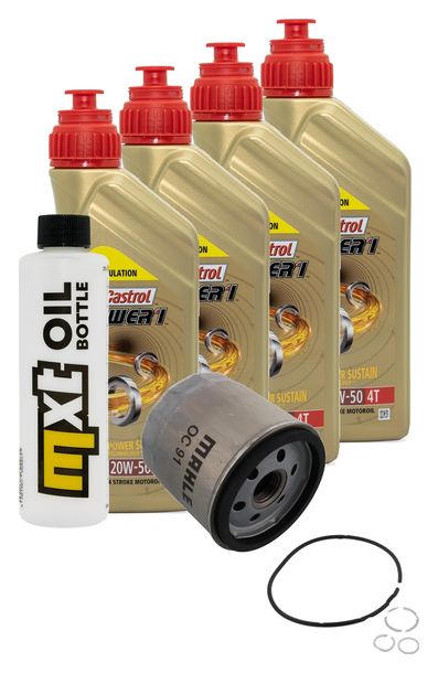 Inspektionspaket 4L 20W-50 + Ölfilter für BMW K 75 S 750 ccm Bj. 1986 - 1995