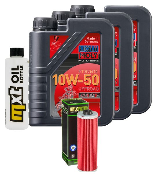 Inspektionspaket 3L 10W-50 + Ölfilter für BMW R GS Paris Dakar 80 800 / 1000 ccm Bj. 1989 - 1994