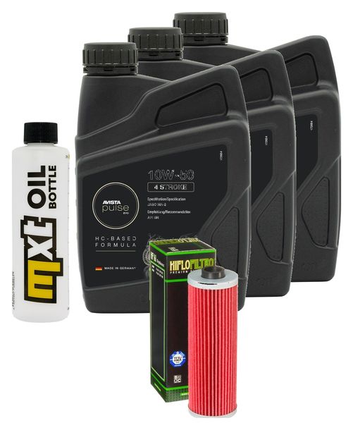 Inspektionspaket 3L 10W-50 + Ölfilter für BMW R GS Paris Dakar 80 800 / 1000 ccm Bj. 1989 - 1994