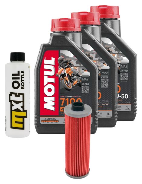 Inspektionspaket 3L 10W-50 + Ölfilter + 2x Zündkerze für BMW R GS Paralever 800 ccm Bj. 1996 - 1998