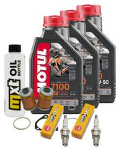 Pacote de Inspeção 3L 10W-50 + Filtro de Óleo + 2x Vela de Ignição para BMW R GS Paralever 800 ccm Ano de Fabricação 1996 - 1998