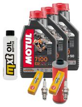 Pacote de Inspeção 3L 10W-50 + Filtro de Óleo + 2x Vela de Ignição para BMW R GS Paralever 800 ccm Ano de Fabricação 1996 - 1998