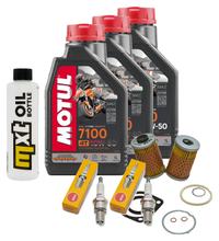 Inspekční balíček 3L 10W-50 + olejový filtr + 2x zapalovací svíčka pro BMW R GS Paralever 800 ccm rok výroby 1996 - 1998