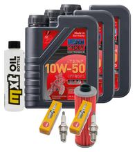 Pacote de Inspeção 3L 10W-50 + Filtro de Óleo + 2x Vela de Ignição para BMW R GS Paralever 800 ccm Ano de Fabricação 1996 - 1998