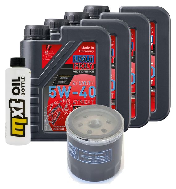 Pacchetto di ispezione 4L 5W-40+filtro olio per BMW R C 850 ccm Anno 1998