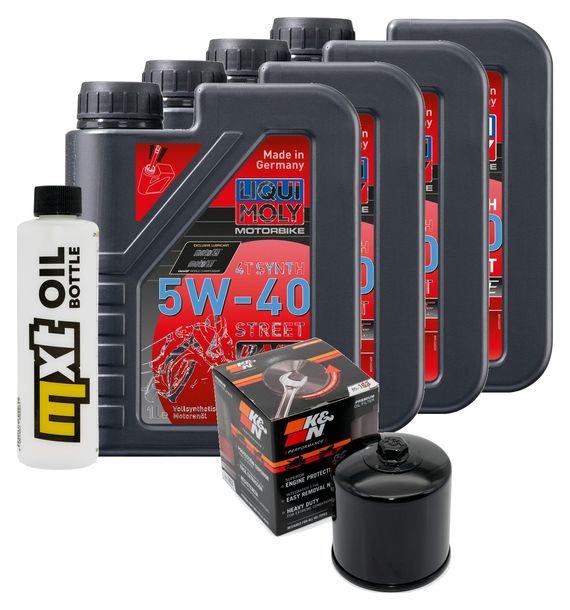 Ensemble d'inspection 4L 5W-40+filtre à huile pour BMW R GS 850 ccm Année 1999