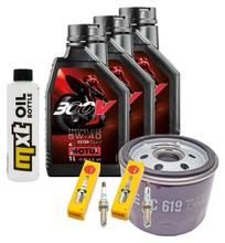 Pacchetto di ispezione 3L 5W-40 + filtro olio + 2x candela per BMW F R 900 ccm Anno 2020