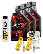 Inspectiepakket 3L 5W-40 + Oliefilter + 2x Bougie voor BMW F R 900 ccm Bauwjaar 2021 - 2022