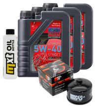 Paquete de inspección 3L 5W-40 con filtro de aceite para BMW F GS XR 750 / 900 ccm Año 2020 - 2023