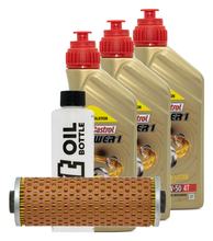 Pacote de Inspeção 3L 20W-50 + Filtro de Óleo para BMW R 100 CS CL.Sport 1000 ccm Ano de Fabricação 1980 - 1984