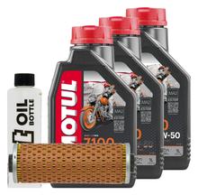 Inspectiepakket 3L 20W-50 + oliefilter voor BMW R 100 CS CL.Sport 1000 ccm bouwjaar 1980 - 1984