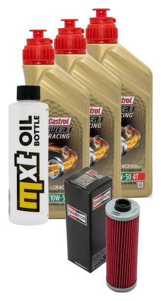 Inspektionspaket 3L 10W-50 + Ölfilter für BMW R GS Paris Dakar 1000 ccm Bj. 1990