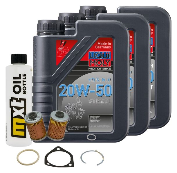 Inspektionspaket 3L 20W-50 + Ölfilter für BMW R 100 RT 1000 ccm Bj. 1981
