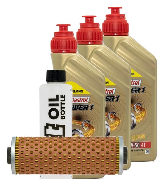 Inspektionspaket 3L 20W-50 + Ölfilter für BMW R 100 RT 1000 ccm Bj. 1981