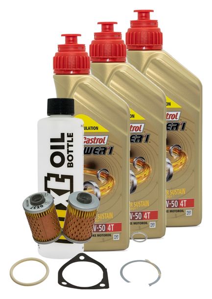 Inspektionspaket 3L 20W-50 + Ölfilter für BMW R 100 RT 1000 ccm Bj. 1981