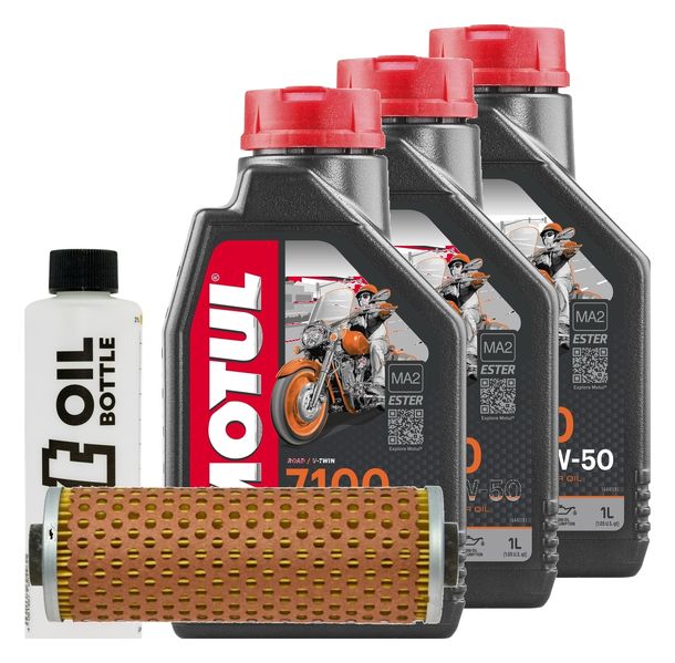 Inspektionspaket 3L 20W-50 + Ölfilter für BMW R 100 RT 1000 ccm Bj. 1981