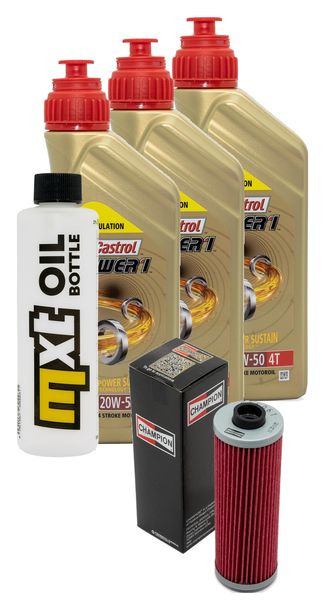 Inspektionspaket 3L 20W-50 + Ölfilter für BMW R 100 RT 1000 ccm Bj. 1991 - 1995
