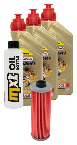 Inspektionspaket 3L 20W-50 + Ölfilter für BMW R 100 RT 1000 ccm Bj. 1991 - 1995