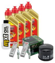 Kit d'inspection 4L 5W-40 + filtre à huile + 2 bougies pour BMW R GS 1250 ccm Année 2021