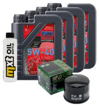 Kit d'inspection 4L 5W-40 + filtre à huile + 2 bougies pour BMW R GS 1250 ccm Année 2021