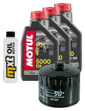 Inspektionspaket 3L 10W-40 + Ölfilter für Bombardier - Can-am Traxter XL 500 ccm Bj. 2004 - 2005