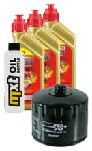 Inspektionspaket 3L 5W-40 + Ölfilter für Bombardier - Can-am Traxter XT 500 ccm Bj. 2004 - 2005