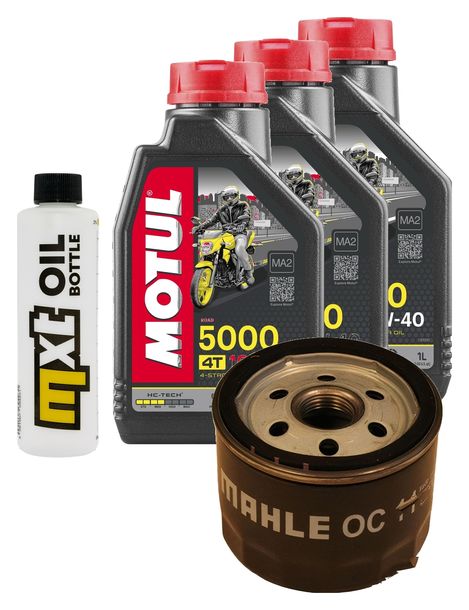 Inspektionspaket 3L 10W-40 + Ölfilter für Cagiva Elefant 650 ccm Bj. 1984