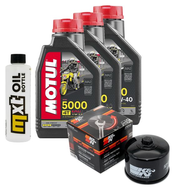 Inspektionspaket 3L 10W-40 + Ölfilter für Cagiva Elefant 650 ccm Bj. 1985 - 1989