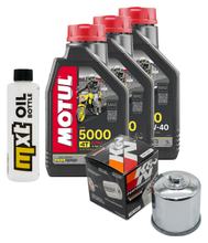 Inspectiepakket 3L 10W-40 + oliefilter voor Cagiva V-Raptor 650 ccm Bj. 2008