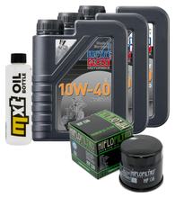 Inspectiepakket 3L 10W-40 + oliefilter voor Cagiva V-Raptor 650 ccm Bj. 2008