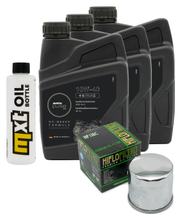 Inspectiepakket 3L 10W-40 + oliefilter voor Cagiva V-Raptor 650 ccm Bj. 2008