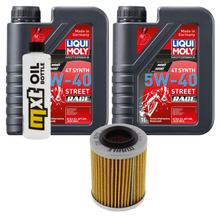 Inspektionspaket 2L 5W-40 + Ölfilter für Bombardier - Can-am Maverick R Max Trial Outlander 650 - 1000 ccm Bj. 2014 - 2021
