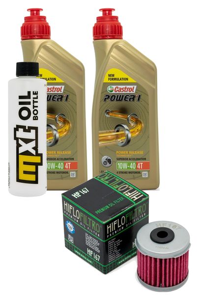 Inspektionspaket 2L 10W-40 + Ölfilter für Daelim VT VS 125 ccm Bj. 2002