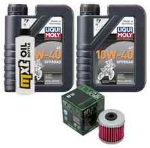 Inspectiepakket 2L 10W-40 + oliefilter voor Daelim VT VS 125 ccm Bj. 2002