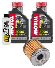 Inspectiepakket 2L 10W-40 + Oliefilter voor Derbi Mulhacen Cafe GPR Nude Racing 125cc bouwjaar 2007 - 2011