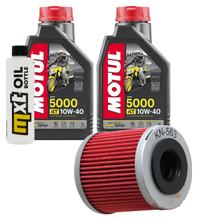 Inspectiepakket 2L 10W-40 + Oliefilter voor Derbi Mulhacen Cafe GPR Nude Racing 125cc bouwjaar 2007 - 2011