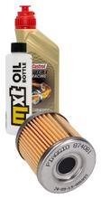 Inspectiepakket 1L 10W-50 + Oliefilter voor Derbi Senda R Baja 125 ccm Bj. 2009 - 2011
