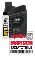Inspectiepakket 1L 10W-50 + Oliefilter voor Derbi Senda R Baja 125 ccm Bj. 2009 - 2011