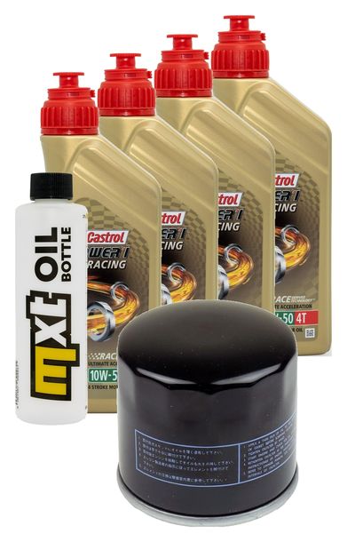 Inspektionspaket 4L 10W-50 + Ölfilter für Ducati Strada SPS 888 / 996 ccm Bj. 1995 - 2000