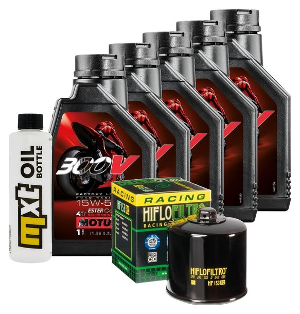 Inspektionspaket 5L 15W-50 + Ölfilter für Ducati Multistrada Enduro 1260 ccm Bj. 2019 - 2020