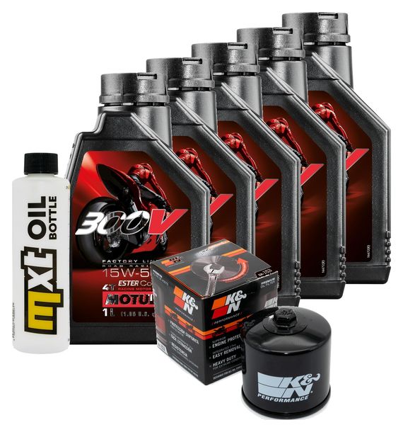 Inspektionspaket 5L 15W-50 + Ölfilter für Ducati Multistrada Enduro 1260 ccm Bj. 2019 - 2020