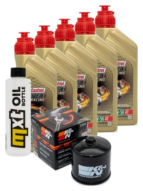 Inspektionspaket 5L 10W-50 + Ölfilter für Ducati Multistrada Enduro 1260 ccm Bj. 2021
