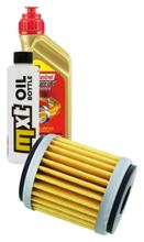 Paquete de inspección 1L 5W-40 con filtro de aceite para Fantic Motor Caballero Scrambler 125 ccm Año 2018 - 2022