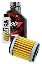 Inspectiepakket 1L 5W-40 + Oliefilter voor Fantic Motor Caballero Scrambler 125cc Baujaar 2018 - 2022