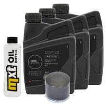 Pacote de Inspeção 3L 20W-50 + Filtro de Óleo para Harley Davidson FXWG-80 Wide Glide 1340 ccm Ano. 1981
