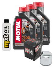 Pacote de Inspeção 3L 20W-50 + Filtro de Óleo para Harley Davidson FXSB-80 Low Rider 1340 ccm Ano de Fabricação 1983 - 1985