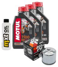 Pacote de Inspeção 3L 20W-50 + Filtro de Óleo para Harley Davidson FXSB-80 Low Rider 1340 ccm Ano de Fabricação 1983 - 1985