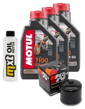 Pacote de Inspeção 3L 20W-50 + Filtro de Óleo para Harley Davidson FXSB-80 Low Rider 1340 ccm Ano de Fabricação 1983 - 1985