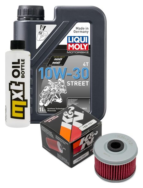 Pacchetto di ispezione 1L 10W-30+filtro olio per Honda CRF FB 125 ccm Anno 2020