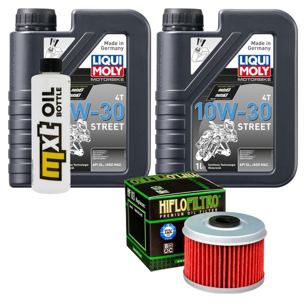 Paquete de inspección 2L 10W-30+filtro de aceite para Honda CRF 300 ccm Año 2021 - 2022